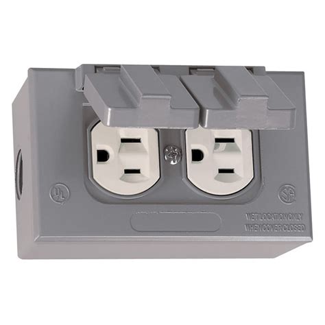 metal exterior electrical wall gang box|1 gang electrical outlet box.